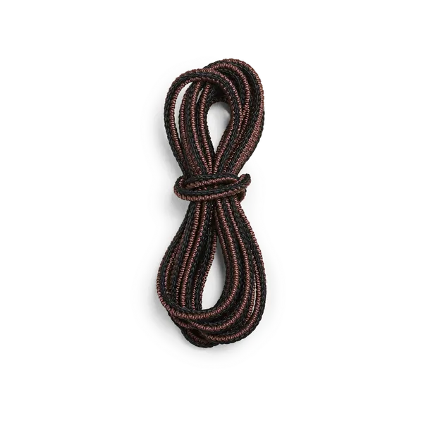 63-Inch Black/Brown Taslan Boot Laces 97145