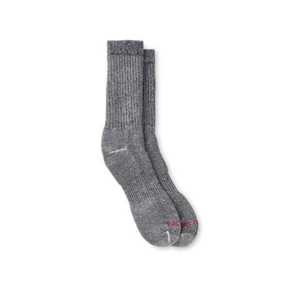 Unisex Full Crew Socks in Charcoal 97165