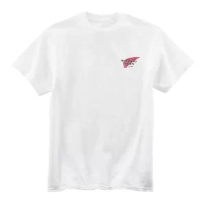 Unisex Red Wing Shoes Logo T-Shirt in White 97610
