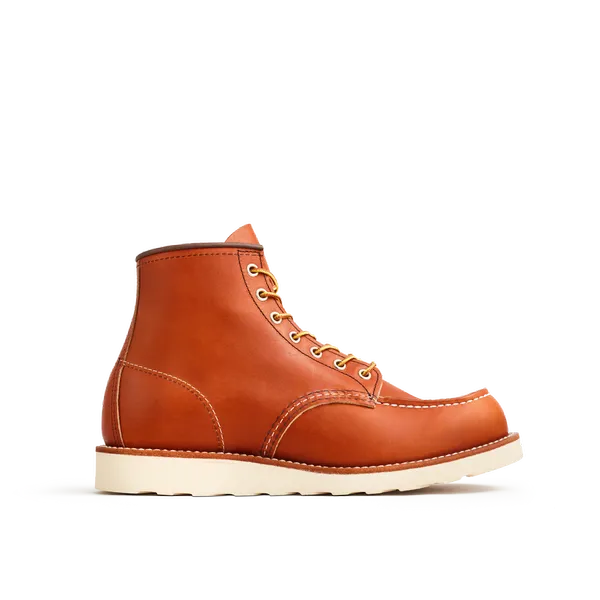 Men's Classic Moc 6-Inch Boot in Brown Leather 875