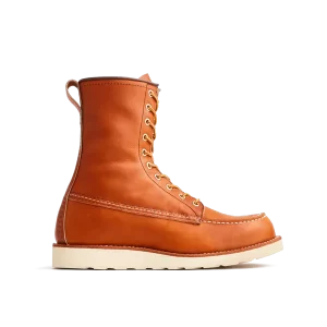 Men's 8-Inch Classic Moc Boot in Brown Leather 877