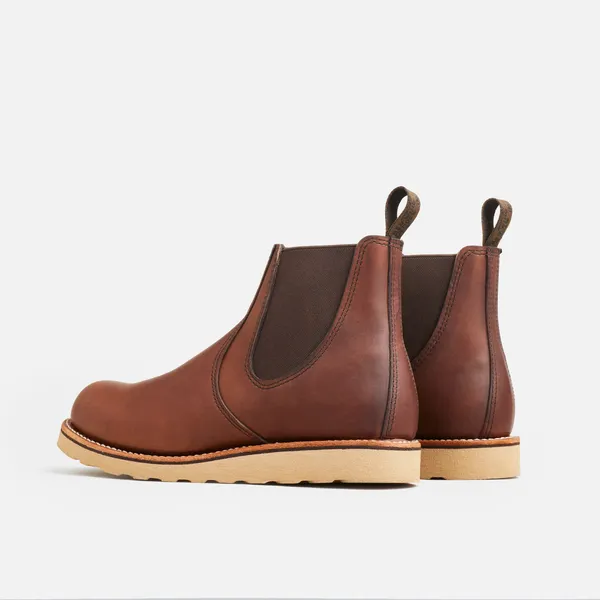 Men's Classic Chelsea in Brown Leather 3190 - Image 4