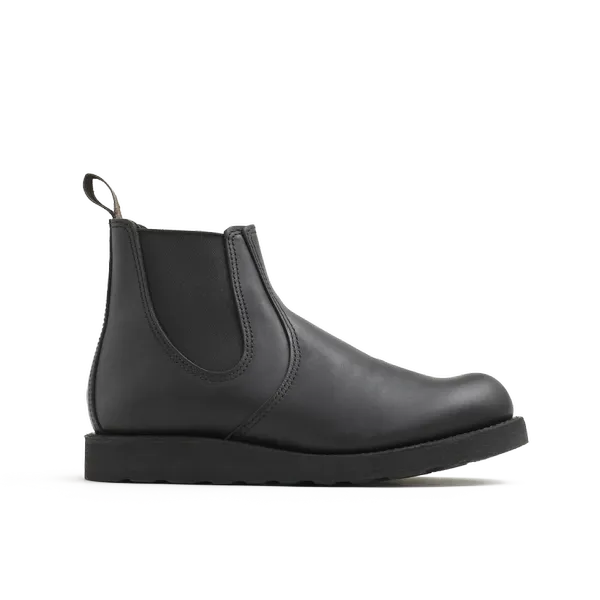 Men's Classic Chelsea in Black Leather 3194