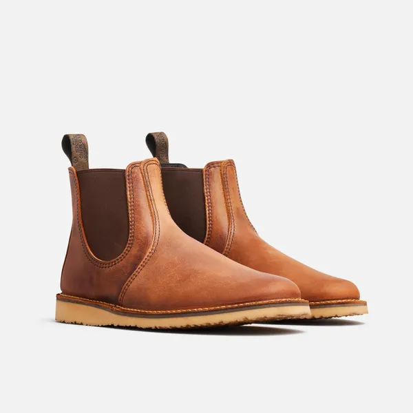 Men's Weekender Chelsea Boot in Brown Leather 3311 - Image 3