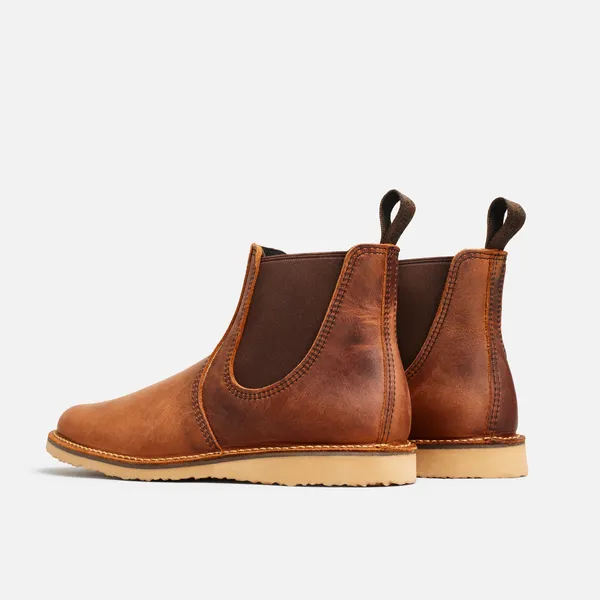 Men's Weekender Chelsea Boot in Brown Leather 3311 - Image 4