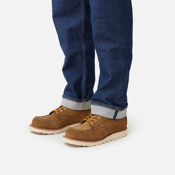 Men's Classic Moc 6-Inch Boot in Olive Leather 8881 - Image 2