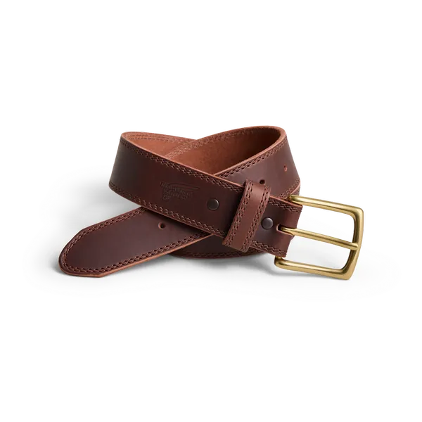 Men's Belt in Brown Frontenac Leather 96524