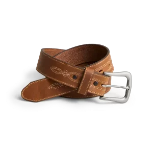 Men's Belt in Brown Leather 96527