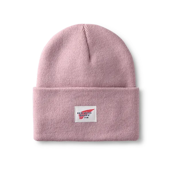 Unisex Cuffed Beanie Hat in Pale Rose 98055