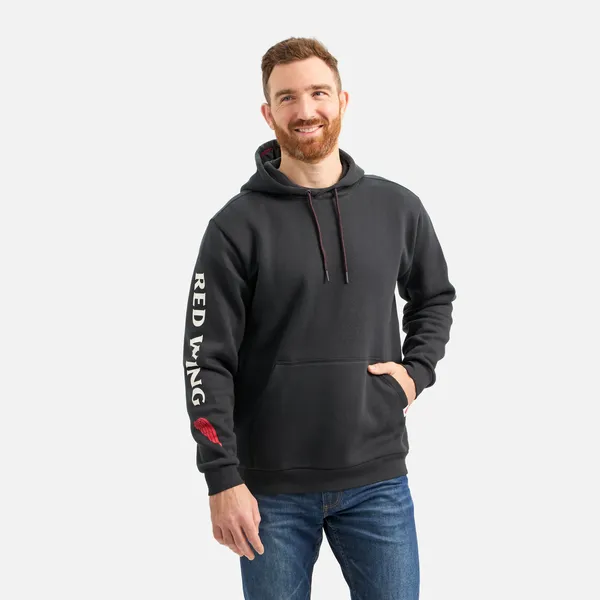 Men's Classic Hoodie in Black 98480 - Image 2
