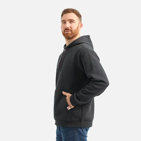 Men's Classic Hoodie in Black 98480 - Image 5