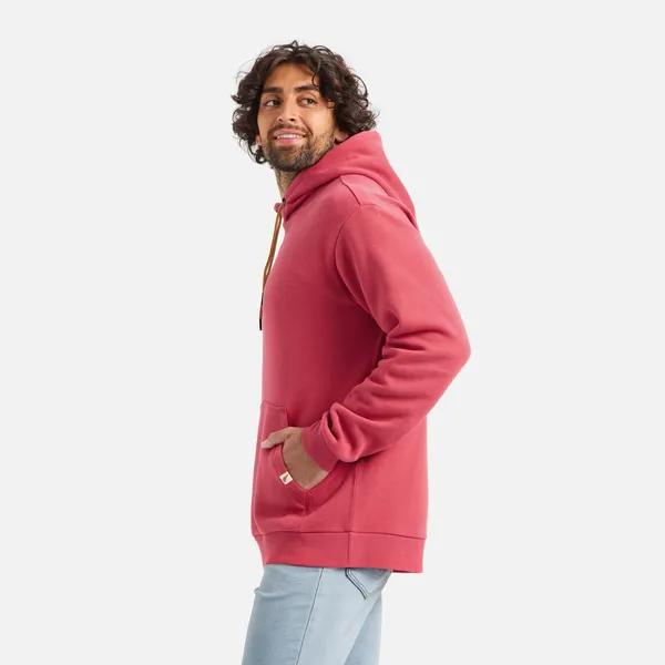 Men's Classic Hoodie in Red 98481 - Image 5