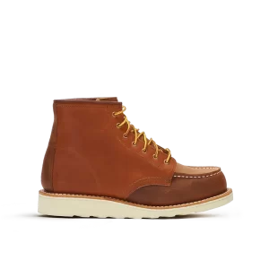 Women's 6-Inch Classic Moc Short Boot in Multi Brown 3475