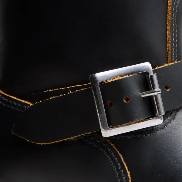 Men's Engineer Boot in Black Klondike Leather 2966 - Image 7