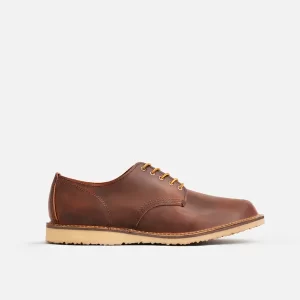 Men's Weekender Oxford in Copper Rough & Tough Leather 3604
