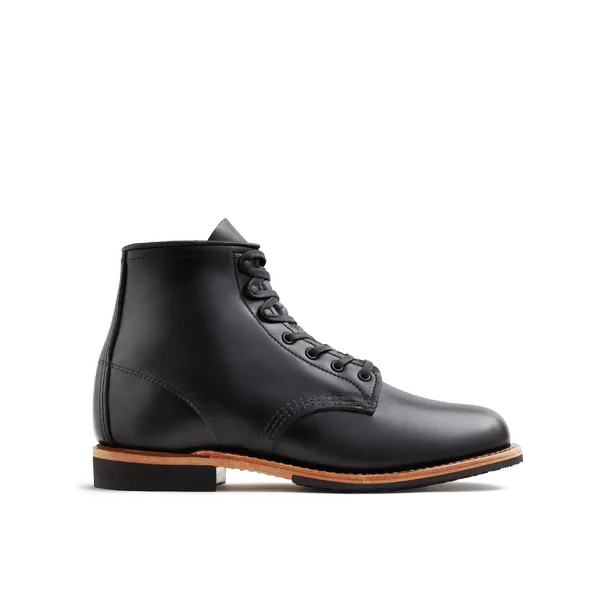 Men's Beckman 6-Inch Boot in Black Leather 9423