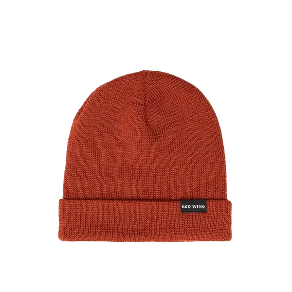 Unisex Shaniko Wool Jersey Hat in Rust 97484